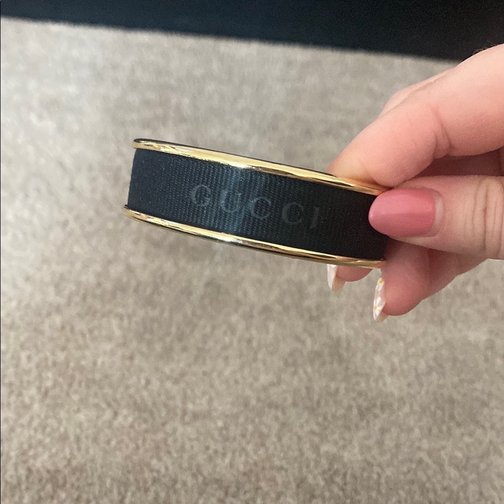 Gucci Ribbon Black and Gold  Accessory (Sendiks)
